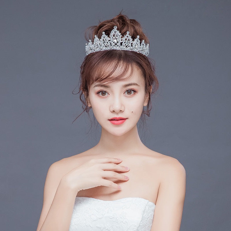 Crystal Alloy Crown - Wedding Dress Accessories