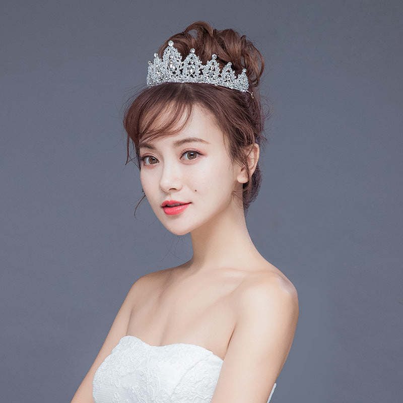 Crystal Alloy Crown - Wedding Dress Accessories