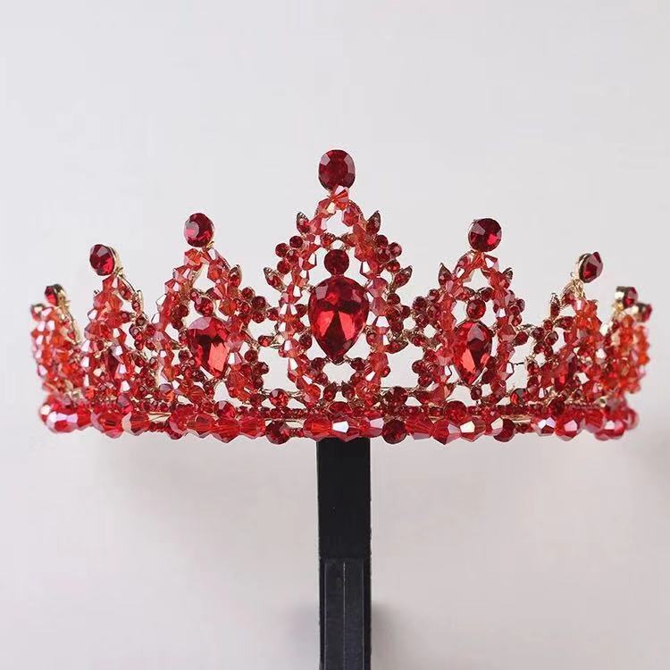 Crystal Alloy Crown - Wedding Dress Accessories