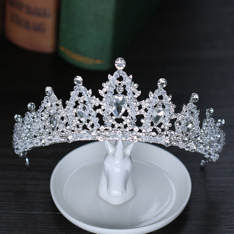 Crystal Alloy Crown - Wedding Dress Accessories